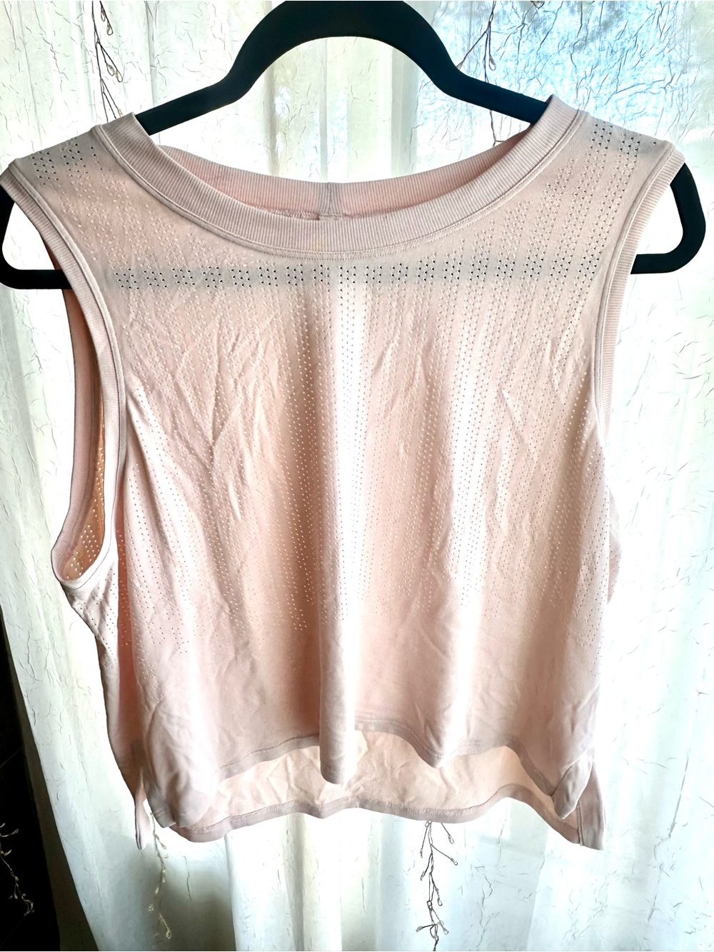 lululemon athletica Peach Sleeveless Muscle Tee